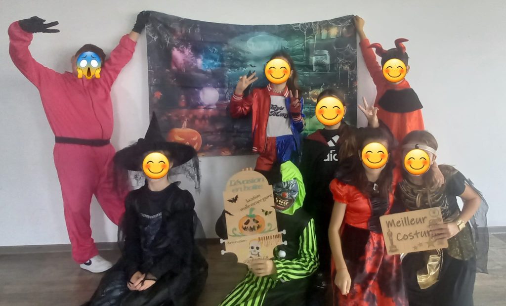 halloeween party avec animation
